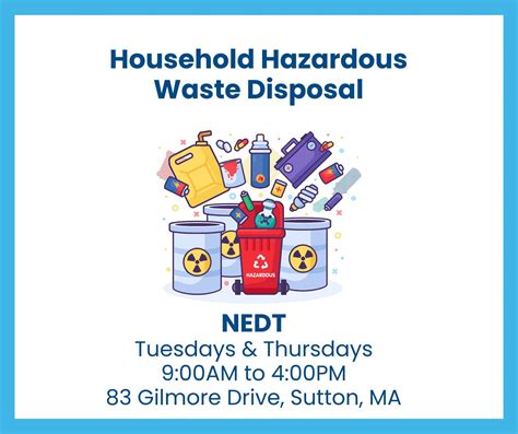 News Flash • Dispose Of Household Hazardous Waste Safely