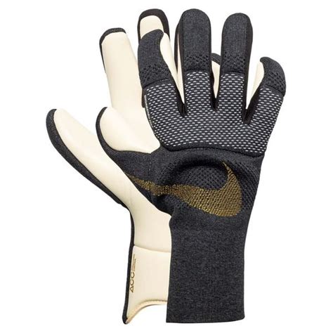 Nike M Lmandshandske Vapor Dynamic Fit Mad Ready Sort Hvid Guld