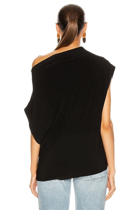 Norma Kamali Sleeveless All In One Top In Black Fwrd