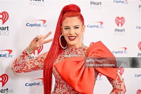 Justina Valentine Attends The Iheartradio Z100s Jingle Ball 2022