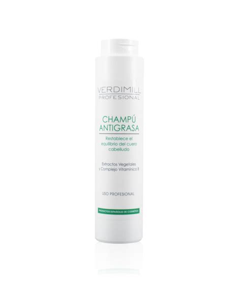 CHAMPÚ ANTIGRASA Con extractos vegetales y vitamina B 400ml