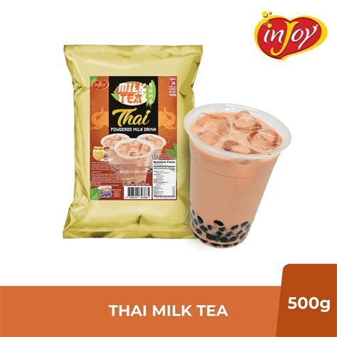 Liangnnd InJoy Thai Milk Tea 500g Instant Powdered Milk Tea Drink InJoy