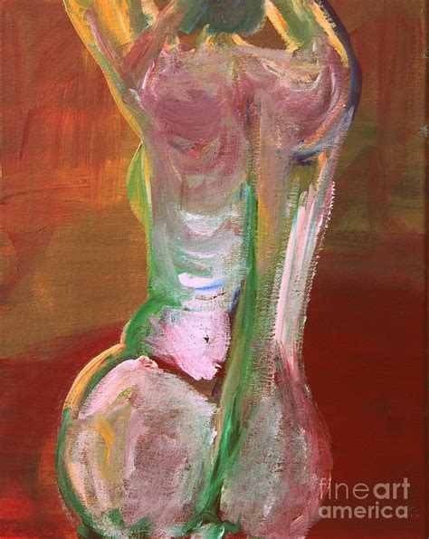 Bare Back Painting By Julie Lueders Fine Art America