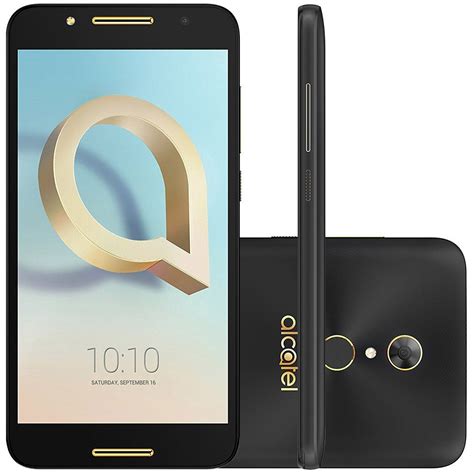 Smartphone Alcatel A7 32GB 5090i Desbloqueado Preto Android 7 0 Nougat