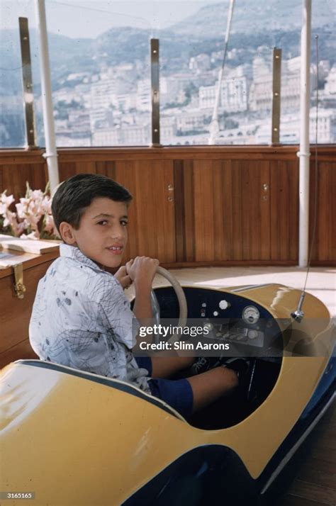 Alexander Onassis Son Of The Greek Shipping Tycoon Aristotle Driving