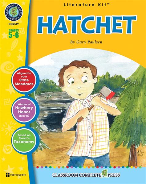 Hatchet Novel Study Guide Grades 5 To 6 Print Book Lesson Plan