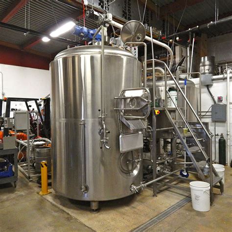 L Public House Beer Microbrewery Fermenting System With Steam