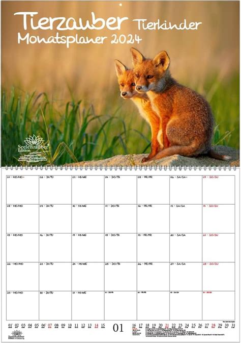 Tierbaby Kalender Josie Malorie