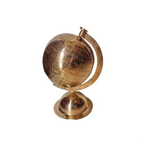 Golden Aluminium Antique World Globe At Rs 1250piece In Moradabad Id