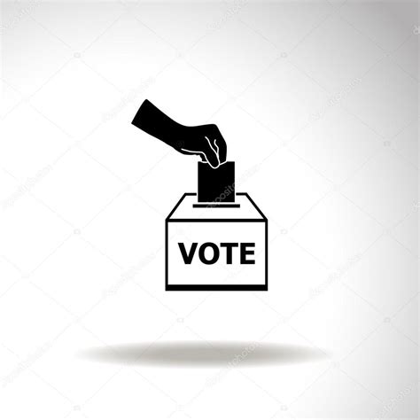 Vote Ballot Vector Icon Stock Vector Image By © 94714890