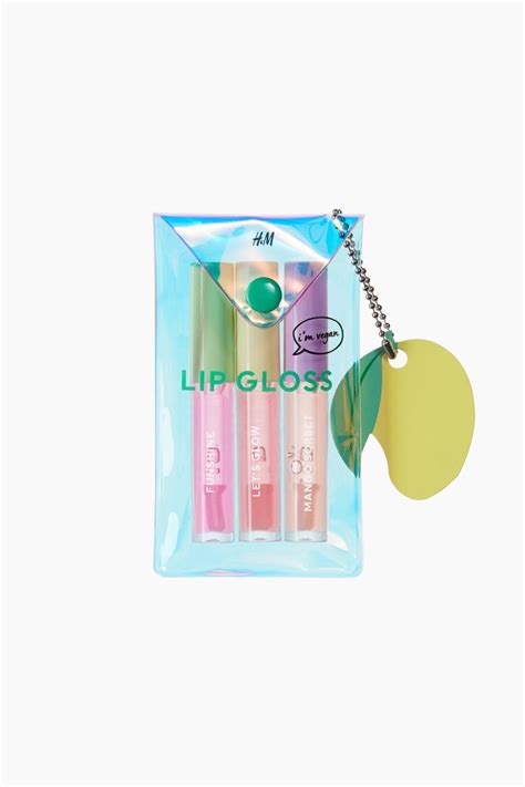 3 Pack Mini Lip Glosses Purple Beauty All Handm Us