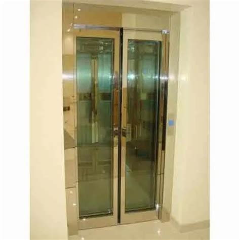 Center Opening Elevator Glass Door At Best Price In Ahmedabad Id 22621929130