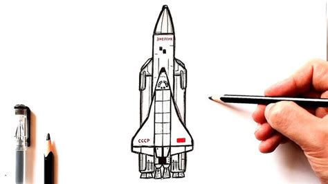 Nasa Rocket Drawing