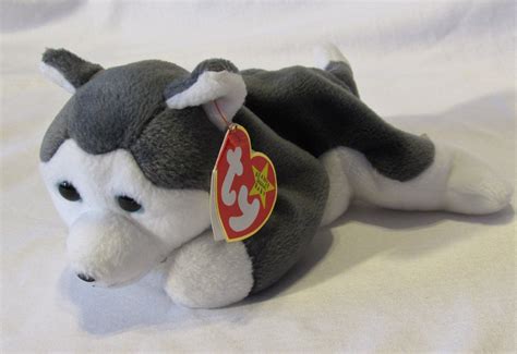 Ty Beanie Baby Nanook Blue Eyed Husky Dog Vintage 1996tag Errors Pe