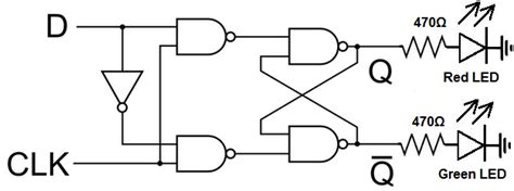 D Flip Flop Circuit Diagram Circuit Diagram