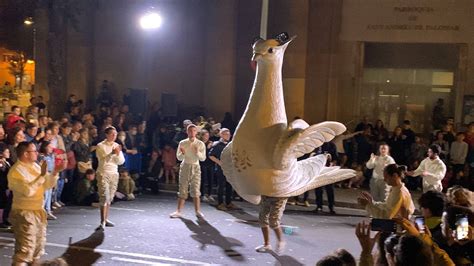 El Colomí la nova figura del bestiari festiu de Sant Andreu