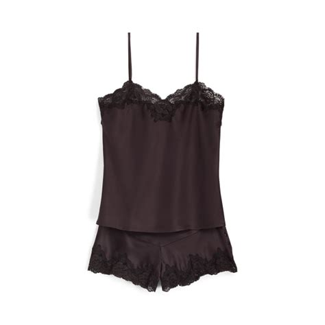 Lace Trim Cami Pyjama Set For Women Ralph Lauren® Uk