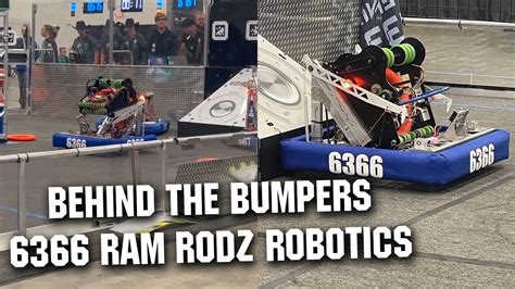 Behind The Bumpers Ram Rodz Robotics Crescendo Frc Robot Youtube