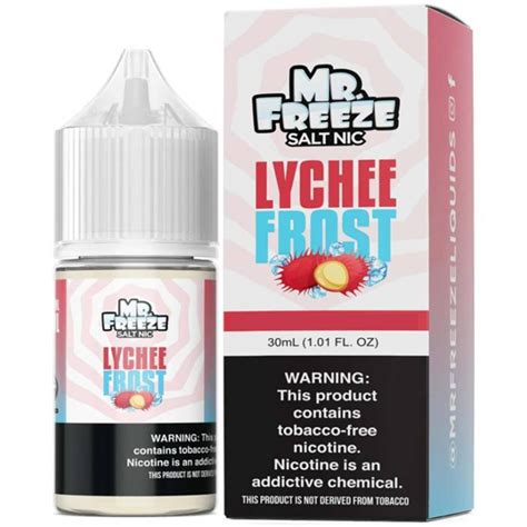 Essência para Vaper MR Freeze Salt Lychee Frost 30ML no Paraguai