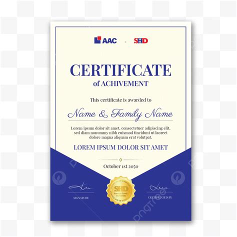 Modern Certificate Diploma Template Design Vector Template Download On