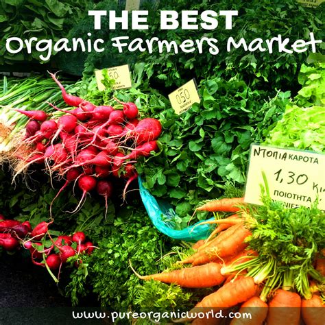 The Best Organic Farmers Market | Pure Organic World