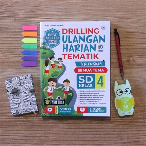 Jual Buku Drilling Ulangan Harian Tematik Sd Kelas Shopee Indonesia