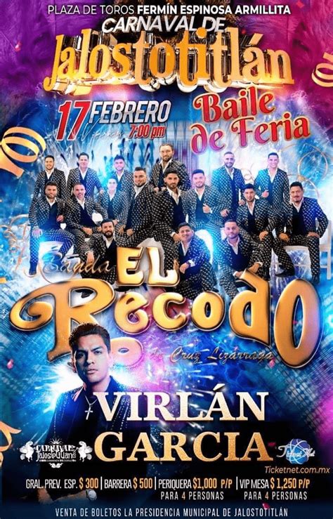 Boletos EL RECODO BAILE DE FERIA JALOS 2023 TicketNet