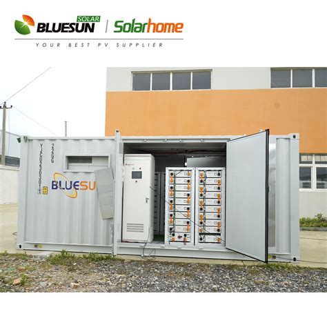 Bluesun 30kw 50kw 産業用エネルギー貯蔵システム 50kw オンオフグリッドソーラーシステム 1003kwh リチウム電池