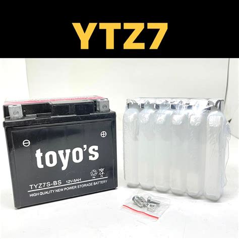 YTZ6V YTZ7 BATTERY BATERI RS150 CBR150 PCX150 CBR125 2004 2007 RS150