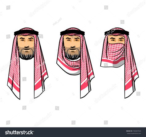 4109 Arab Head Wear Stock Vectors Images And Vector Art Shutterstock