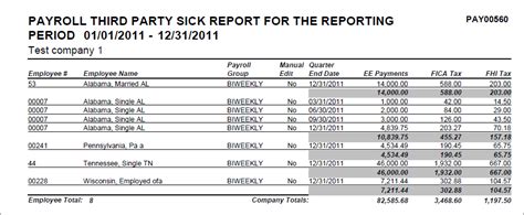 Third Party Sick Pay