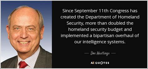 TOP 23 DEPARTMENT OF HOMELAND SECURITY QUOTES | A-Z Quotes