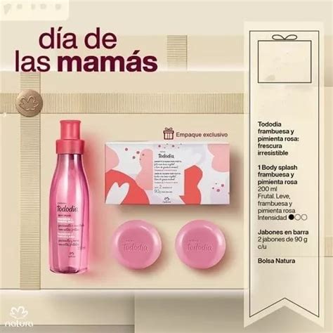 Kit De Regalo Tododia Frambuesa Y Pimienta Rosa Pzs Natura Meses