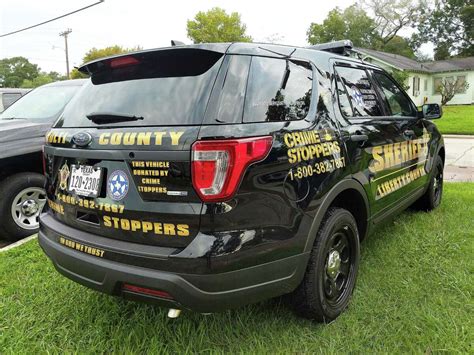 Multi County Crime Stoppers Donates Vehicle To Liberty County Sheriffs Office