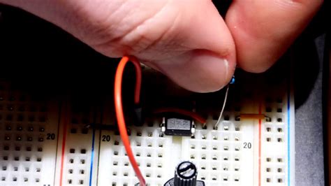 Unity Gain Voltage Follower Circuit Made With 741 Ua741 Op Amp For