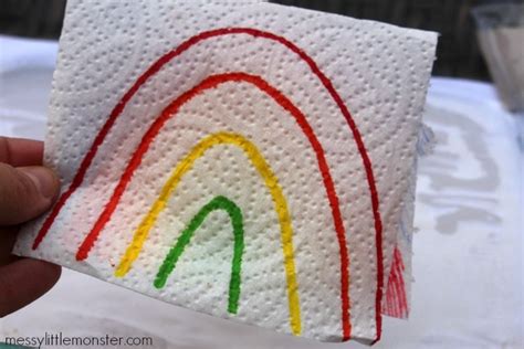 Paper Towel Art Is It Magic Or Science Kid Experiments Science