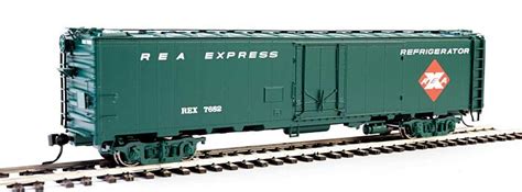 Walthers 50 Rea Riveted Steel Express Reefer Railway Express