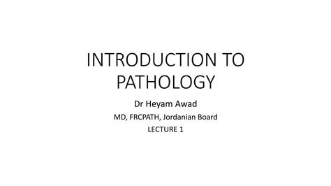 Pdf Introduction To Pathology Pdf Fileinflammation Neoplasia