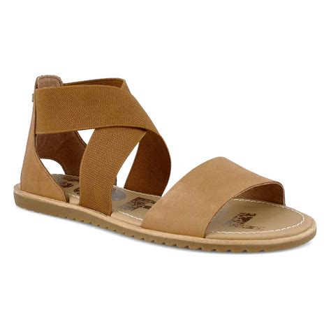 Sorel Womens Ella Casual Sandal Camel Brow