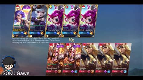 SHADOW BRAWL NANA VS FREYA MOBILE LEGEND YouTube