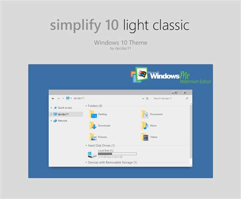 Simplify 10 Light Classic Windows 10 Theme By Dpcdpc11 On Deviantart