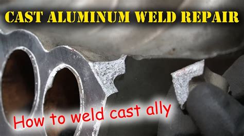 Tfs Cast Aluminum Weld Repair Youtube