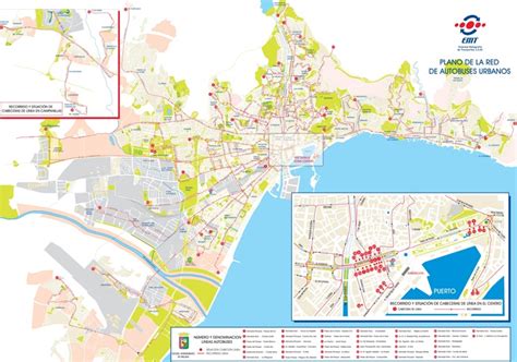 Málaga Mapa De Autobuses