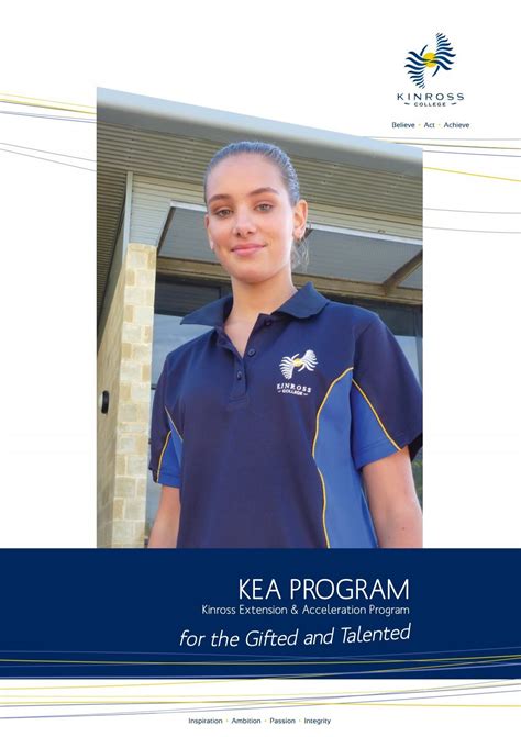 KEA PROGRAM - Kinross College