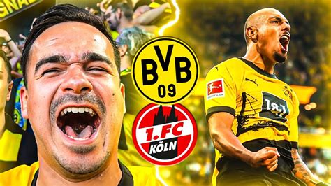 Omg Tor In Letzter Minute Bvb Vs K Ln Stadionvlog Youtube