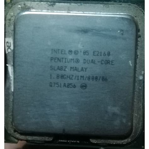 Intel dual core E2160. Processor | Shopee Malaysia