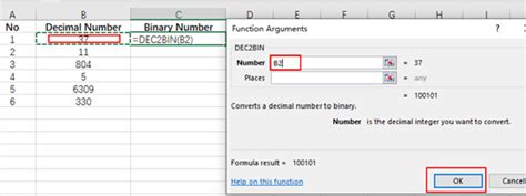 How To Convert Decimal Number To Binary Number In Excel My Microsoft