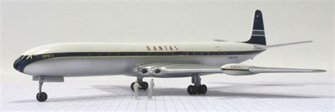 Dehavilland Comet 4 Boacqantas G Apdp Early 1960s The Little