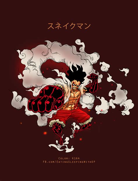 Luffy Gear 4 Snake Man Wallpaper Hd