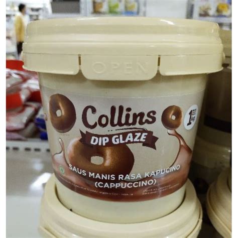 Jual COLLINS Dip Glaze 1 Kg Saus Manis Celupan Donat Coklat